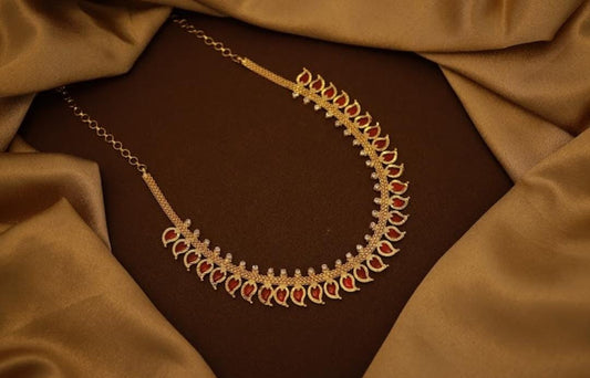 Antique Premium Mango Pattern Necklace